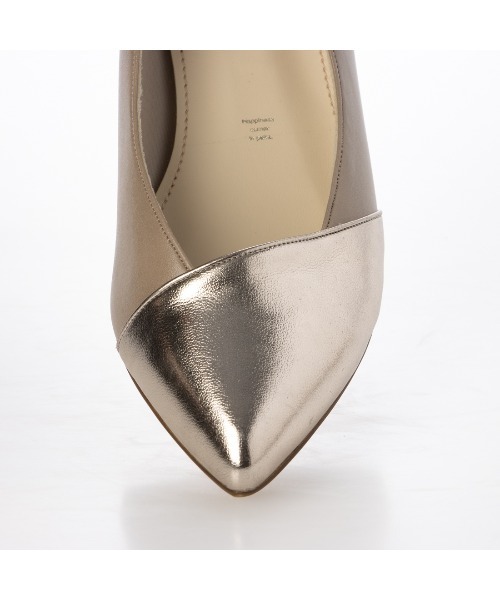 Mode et Jacomo（モードエジャコモ）の「【レイン対応】ポインテッドウェッジソールパンプス（パンプス・レディース・ブラック/グレー系カモフラージュ/ブルー系その他/ベージュ系その他・22.5cm/23cm/23.5cm/24cm/24.5cm）」の15枚目の写真