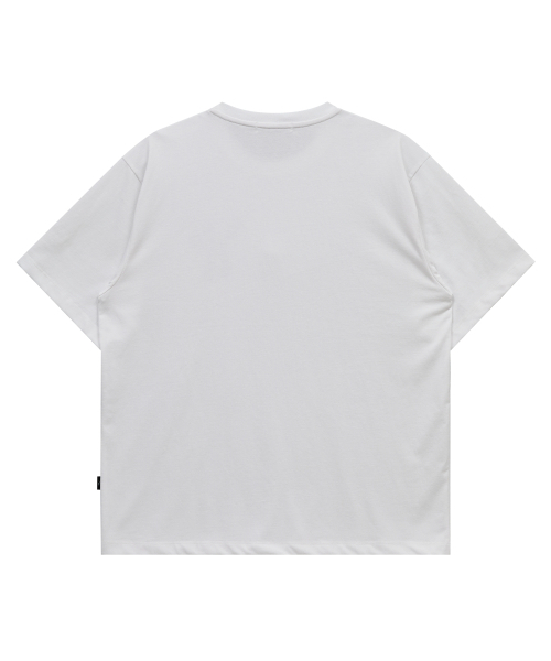 WaiKei(ワイケイ)の「YKチェックアプリケ半袖Tシャツホワイト(Tシャツ/カットソー・レディース・その他・0/1/2)」の4枚目の写真