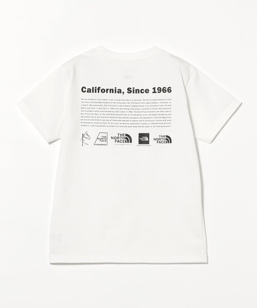 THE NORTH FACE（ザノースフェイス）の「THE NORTH FACE / キッズ ヒストリカル ロゴ Tシャツ 2026SS（130～160cm）ノースフェイス NTB32648（Tシャツ/カットソー・キッズ・ブラック/ブラック系その他2/ホワイト/イエロー系その他4・150/140/130/160）」の2枚目の写真