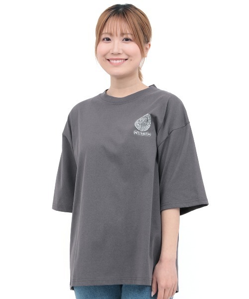 チチカカ(チチカカ)の「インティライミプリントTシャツ【ユニセックス】(Tシャツ/カットソー・メンズ・ホワイト/チャコールグレー・LARGE/MEDIUM)」の13枚目の写真