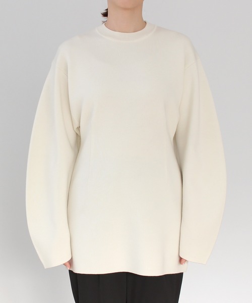 ウールシェイプニット（ニット/セーター）｜COUDRE（クードル）の