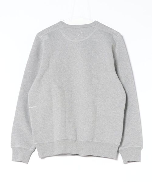 POP TRADING COMPANY（ポップトレーディングカンパニー）の「Pop Trading Company/ポップトレーディングカンパニー スウェット/トレーナー ARCH CREWNECK SWEAT（スウェット・メンズ・グレー・S/M/L）」の2枚目の写真