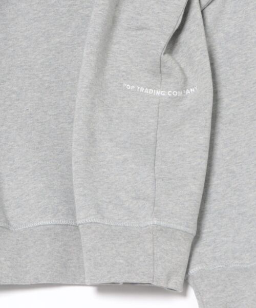 POP TRADING COMPANY（ポップトレーディングカンパニー）の「Pop Trading Company/ポップトレーディングカンパニー スウェット/トレーナー ARCH CREWNECK SWEAT（スウェット・メンズ・グレー・S/M/L）」の3枚目の写真