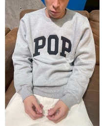 POP TRADING COMPANY | Pop Trading Company/ポップトレーディングカンパニー スウェット/トレーナー ARCH CREWNECK SWEAT(スウェット)