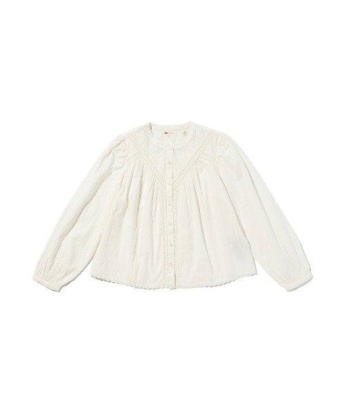 Levi's(リーバイス)の「Levi's/リーバイス クレオ ロングスリーブブラウス(シャツ/ブラウス・レディース・ホワイト・XS/S/M)」の2枚目の写真