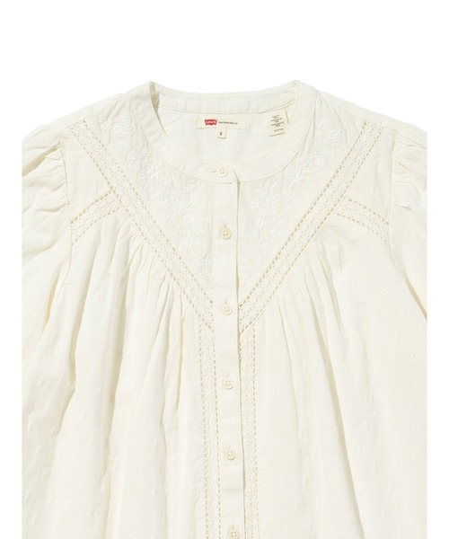 Levi's(リーバイス)の「Levi's/リーバイス クレオ ロングスリーブブラウス(シャツ/ブラウス・レディース・ホワイト・XS/S/M)」の4枚目の写真