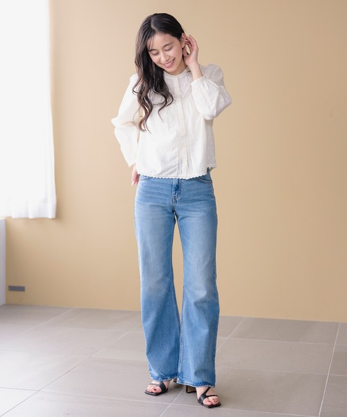 Levi's(リーバイス)の「Levi's/リーバイス クレオ ロングスリーブブラウス(シャツ/ブラウス・レディース・ホワイト・XS/S/M)」の9枚目の写真