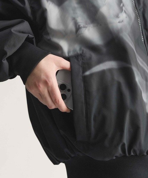 adidas by Stella McCartney プリント柄ウーブン ボンバー【adidas by