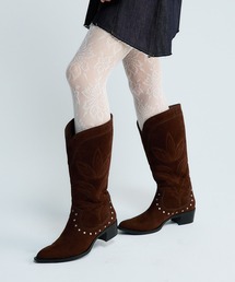 JEANASIS | ローグミドルウエスタンブーツ【抗菌防臭テープ付き】/637649(ブーツ)