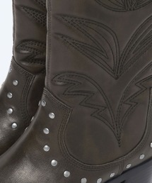 JEANASIS（ジーナシス）の「ローグミドルウエスタンブーツ【抗菌防臭テープ付き】/637649（ブーツ）」