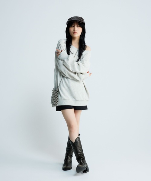 JEANASIS（ジーナシス）の「ローグミドルウエスタンブーツ【抗菌防臭テープ付き】/637649（ブーツ・レディース・ブラウン系その他/ブラック系その他・MEDIUM/LARGE）」の13枚目の写真