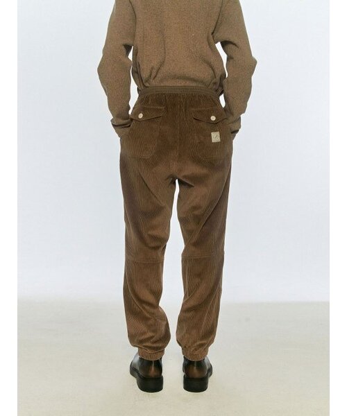 FROM ARLES（フロムアルル）の「セリファコーデュロイリラックスフィットパンツ / ブラウン（その他パンツ・メンズ・ブラウン・ONE SIZE）」の5枚目の写真