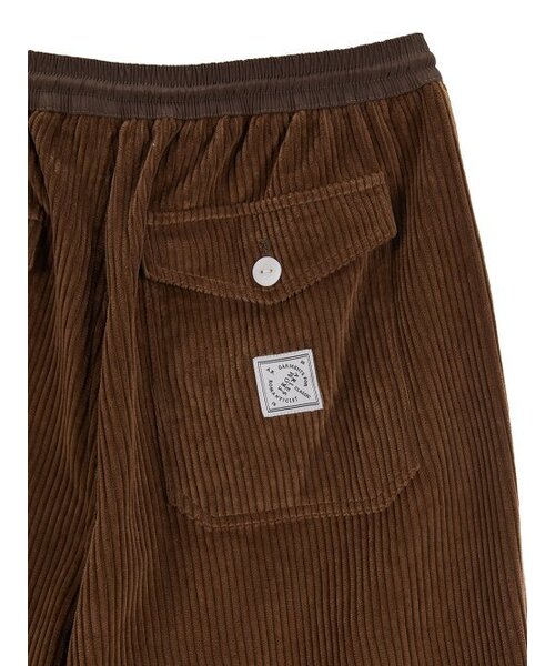 FROM ARLES（フロムアルル）の「セリファコーデュロイリラックスフィットパンツ / ブラウン（その他パンツ・メンズ・ブラウン・ONE SIZE）」の11枚目の写真