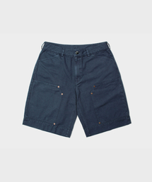 DOUBLE KNEE SHORT PANTS [Vintage Indigo]