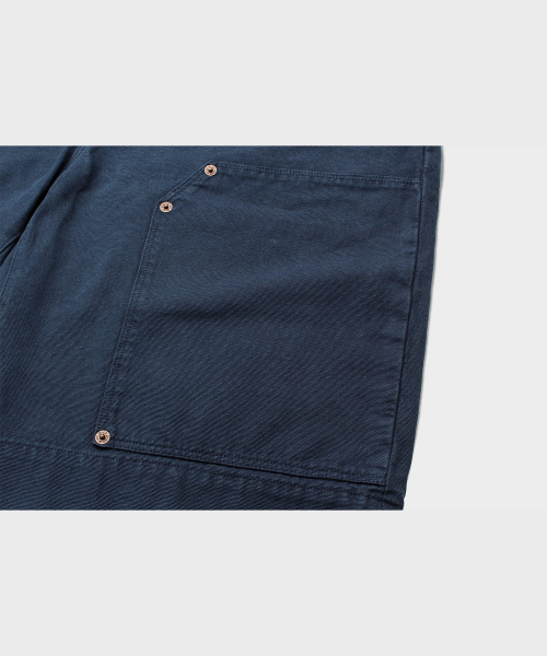 VDR（ブイディアール）の「DOUBLE KNEE SHORT PANTS [Vintage Indigo]（その他パンツ・メンズ・その他・S/M/L）」の2枚目の写真
