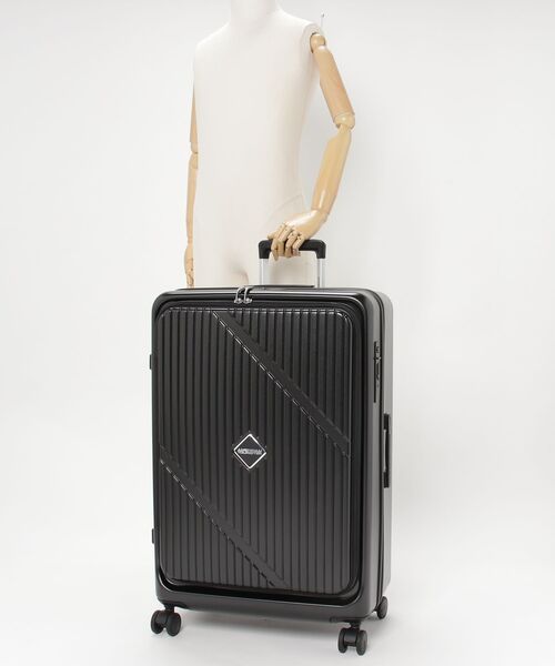 AMERICAN TOURISTER(アメリカンツーリスター)の「アメリカンツーリスター VELOX スピナー75/28 エキスパンダー TSA HW ブラック(スーツケース/キャリーバッグ・メンズ・ブラック・L)」の14枚目の写真