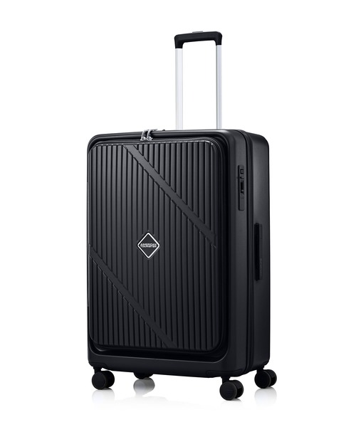 AMERICAN TOURISTER(アメリカンツーリスター)の「アメリカンツーリスター VELOX スピナー75/28 エキスパンダー TSA HW ブラック(スーツケース/キャリーバッグ・メンズ・ブラック・L)」の1枚目の写真