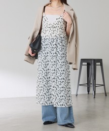 PROVOKE （プロヴォーク）の「PROVOKE別注/プリントレースキャミワンピース（ワンピース）」