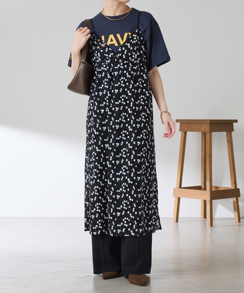 PROVOKE (プロヴォーク)の「PROVOKE別注/プリントレースキャミワンピース(ワンピース・レディース・ホワイト/ブラック・FREE)」の17枚目の写真