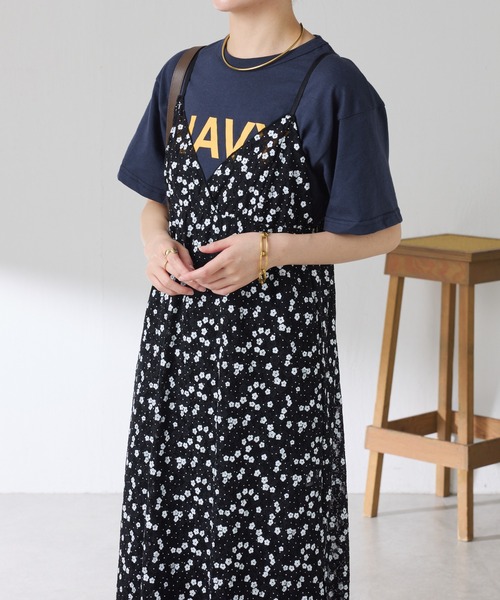 PROVOKE (プロヴォーク)の「PROVOKE別注/プリントレースキャミワンピース(ワンピース・レディース・ホワイト/ブラック・FREE)」の19枚目の写真