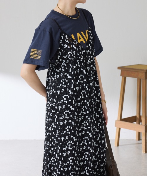 PROVOKE (プロヴォーク)の「PROVOKE別注/プリントレースキャミワンピース(ワンピース・レディース・ホワイト/ブラック・FREE)」の22枚目の写真