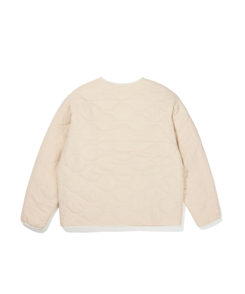 BROWNBREATH（ブラウンブレス）の「ECO REVERSIBLE BOA JUMPER - BEIGE（その他アウター・レディース・その他・L/XL）」の2枚目の写真