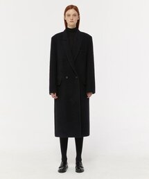 LADY VOLUME（レディーボリューム）の「FLUFF ROUND POCKET COAT_DARK NAVY（チェスターコート）」