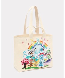 KENZO（ケンゾー）の「'KENZO Cartoon' ラージ トートバッグ イン キャンバス（メッセンジャーバッグ）」