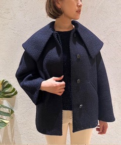 エコペルボア ロングコート（その他アウター）｜three dots