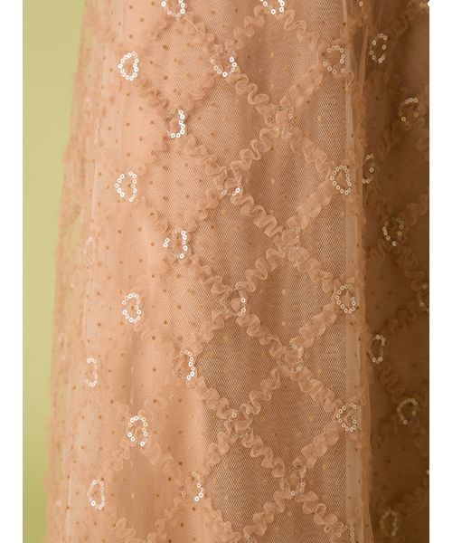 FURFUR(ファーファー)の「フリルチェックチュールスカート(スカート・レディース・ブラウン/ホワイト/ブラック・F)」の9枚目の写真