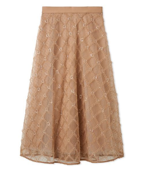 FURFUR(ファーファー)の「フリルチェックチュールスカート(スカート・レディース・ブラウン/ホワイト/ブラック・F)」の11枚目の写真