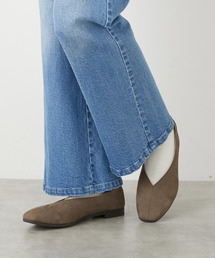 LOGEMENT DE CLAIRE（ロジュモンドクレール）の「《追加》Vカットフラットシューズ（パンプス）」