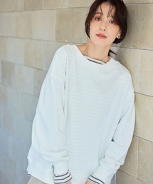 studio CLIP | 裏毛刺繍ロゴスウェット(スウェット)