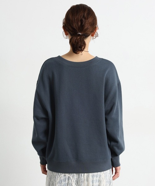 裏毛刺繍ロゴスウェット（スウェット）｜studio CLIP（スタディオ