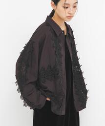 KBF | ヴィンテージライクレースシャツ(シャツ/ブラウス)