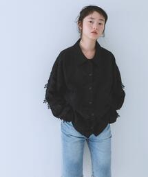 KBF | ヴィンテージライクレースシャツ(シャツ/ブラウス)