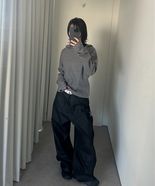FTW（エフティダブリュー）の「BACK POINT RIGID DENIM（デニムパンツ・レディース・インディゴブルー・SMALL/MEDIUM/LARGE/X-LARGE）」の7枚目の写真