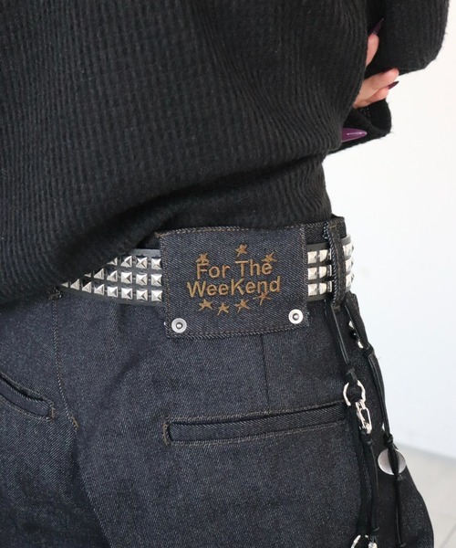 FTW（エフティダブリュー）の「BACK POINT RIGID DENIM（デニムパンツ・レディース・インディゴブルー・SMALL/MEDIUM/LARGE/X-LARGE）」の9枚目の写真