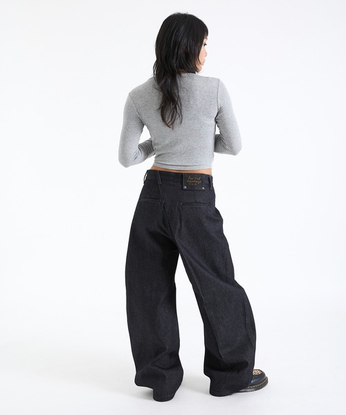 FTW(エフティダブリュー)の「BACK POINT RIGID DENIM(デニムパンツ・レディース・インディゴブルー・SMALL/MEDIUM/LARGE/X-LARGE)」の20枚目の写真