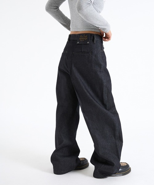 FTW(エフティダブリュー)の「BACK POINT RIGID DENIM(デニムパンツ・レディース・インディゴブルー・SMALL/MEDIUM/LARGE/X-LARGE)」の17枚目の写真