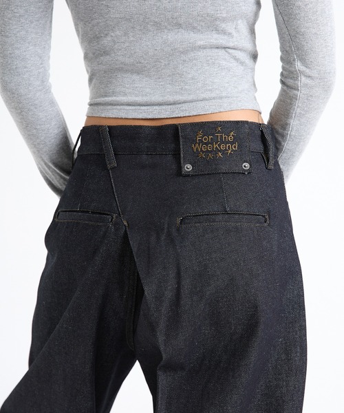 FTW(エフティダブリュー)の「BACK POINT RIGID DENIM(デニムパンツ・レディース・インディゴブルー・SMALL/MEDIUM/LARGE/X-LARGE)」の18枚目の写真