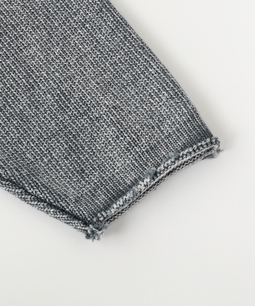 DAIRIKU(ダイリク)の「DAIRIKU / ダイリク Vintage Washed Pullover Knit Sweater(ニット/セーター・メンズ・ブラック/ブルー系その他・MEDIUM/LARGE)」の4枚目の写真