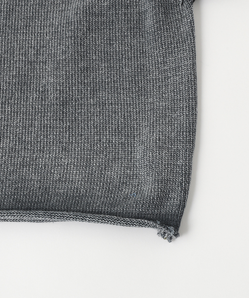 DAIRIKU(ダイリク)の「DAIRIKU / ダイリク Vintage Washed Pullover Knit Sweater(ニット/セーター・メンズ・ブラック/ブルー系その他・MEDIUM/LARGE)」の3枚目の写真