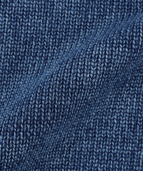 DAIRIKU(ダイリク)の「DAIRIKU / ダイリク Vintage Washed Pullover Knit Sweater(ニット/セーター・メンズ・ブラック/ブルー系その他・MEDIUM/LARGE)」の7枚目の写真