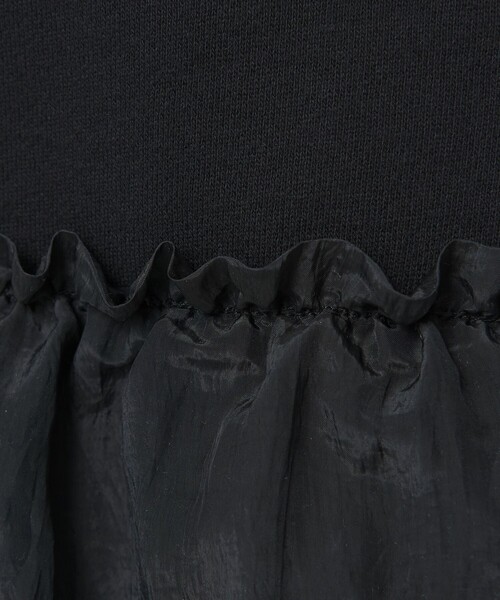 BEAUTY&YOUTH UNITED ARROWS（ビューティーアンドユースユナイテッドアローズ）の「【WEB限定】ティアード スウェットプルオーバー（スウェット・レディース・ブラック/グレー/オフホワイト・FREE）」の21枚目の写真
