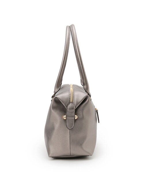 grove（グローブ）の「ロングハンドルボストン（ボストンバッグ・レディース・ブラック/シルバー系その他/ナチュラル・00）」の14枚目の写真