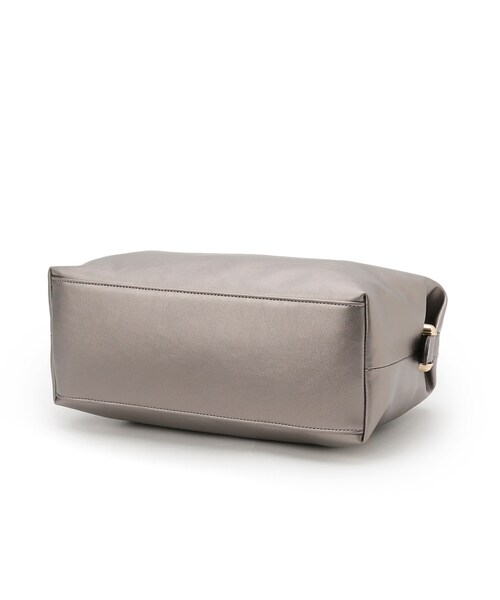 grove（グローブ）の「ロングハンドルボストン（ボストンバッグ・レディース・ブラック/シルバー系その他/ナチュラル・00）」の16枚目の写真