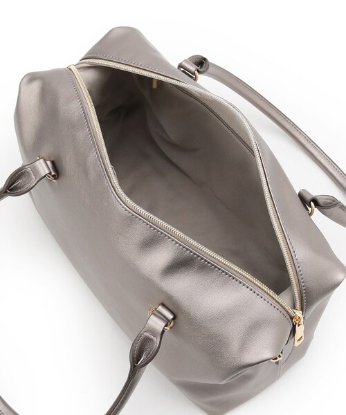 grove（グローブ）の「ロングハンドルボストン（ボストンバッグ・レディース・ブラック/シルバー系その他/ナチュラル・00）」の19枚目の写真