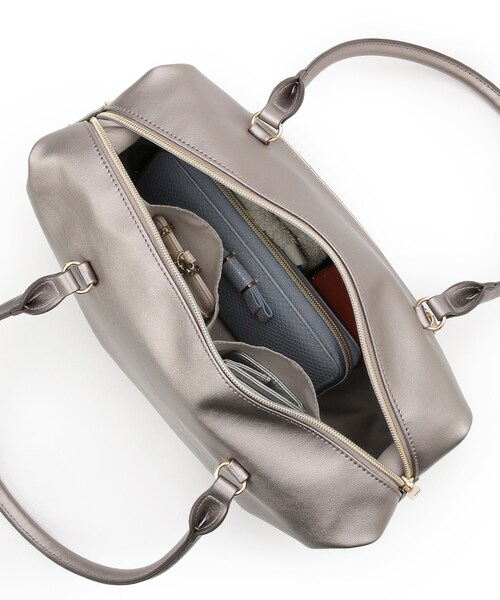 grove（グローブ）の「ロングハンドルボストン（ボストンバッグ・レディース・ブラック/シルバー系その他/ナチュラル・00）」の20枚目の写真