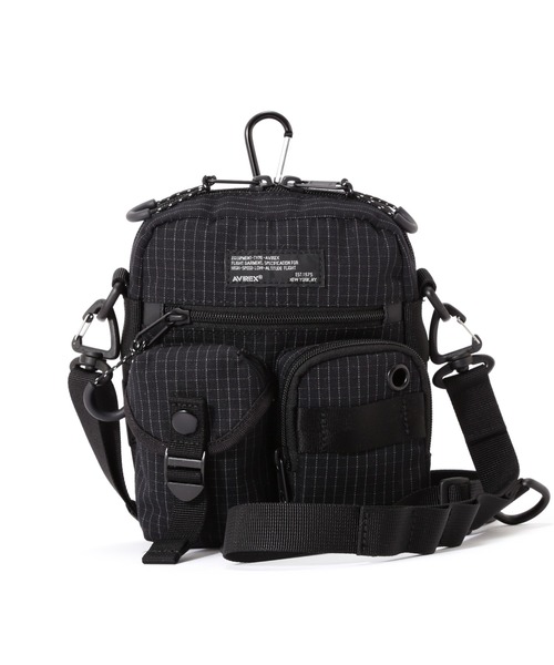 AVIREX(アヴィレックス)の「《直営店限定》REFLECTOR RIP MINI POCHETTE / リフレクター リップ ミニポシェット / AVIREX / アヴィレックス(ショルダーバッグ・メンズ・グリーン系カモフラージュ/ブラック・FREE)」の2枚目の写真